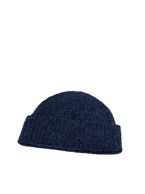 Cappello in lana e alpaca blu Mc2 Saint Barth | WENGER00702G STRETCH 61 BLUE NAVY